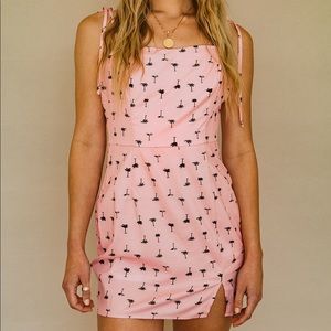 Cali Mini Dress - Pink